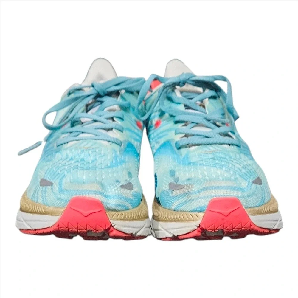 Hoka Clifton 8 Mens Running Shoes Mens 8.5 Pastel Blue Sneakers 1119393